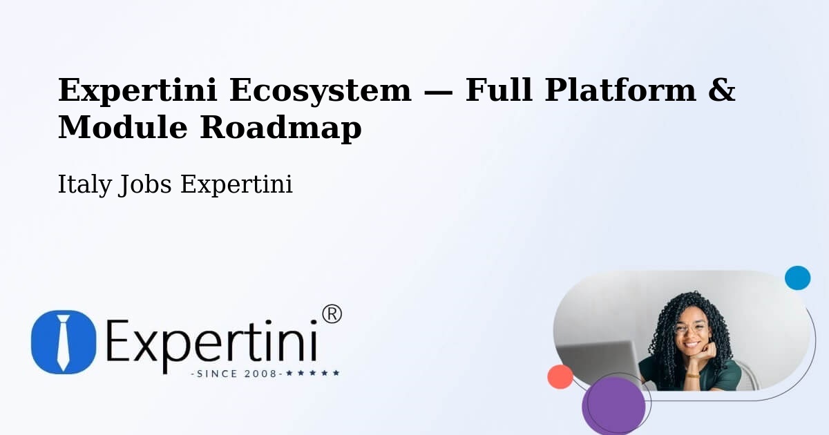 Expertini Ecosystem — Full Platform & Module Roadmap – Trofarello