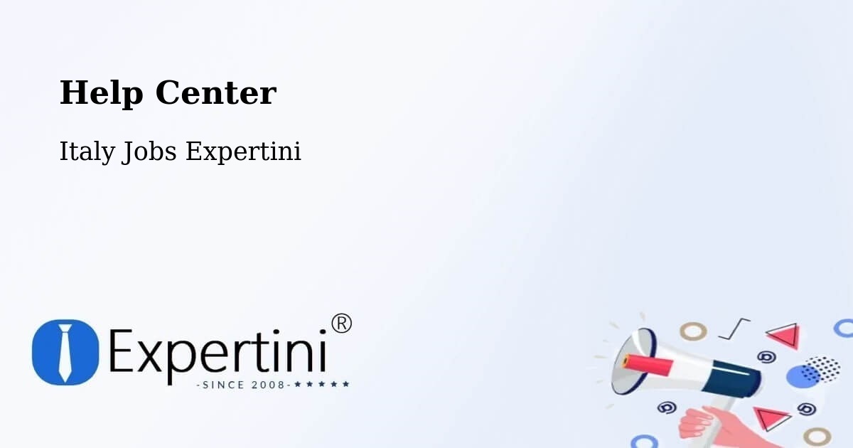 Help Center - Italy Jobs Expertini